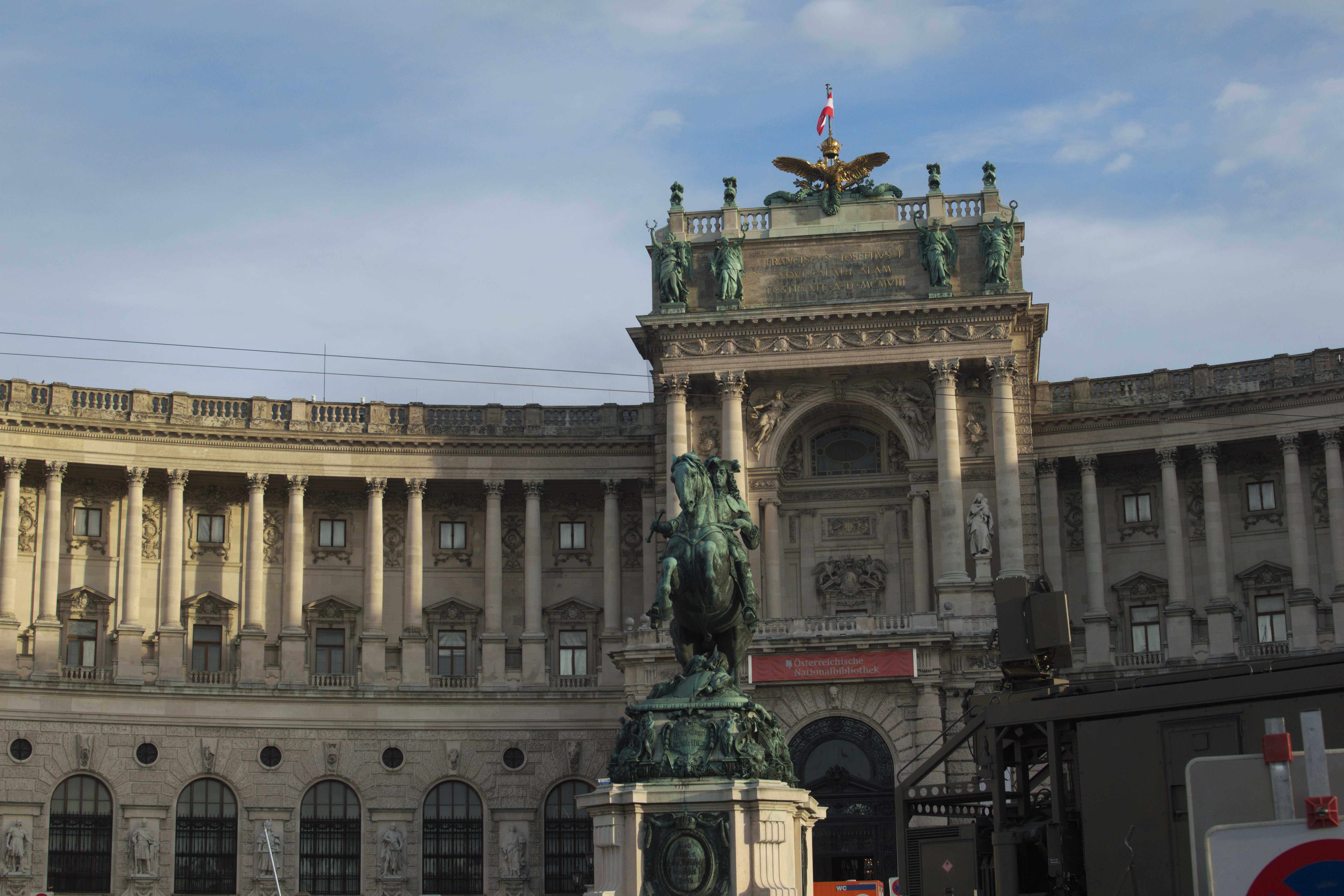 The beautiful buildings of Vienna