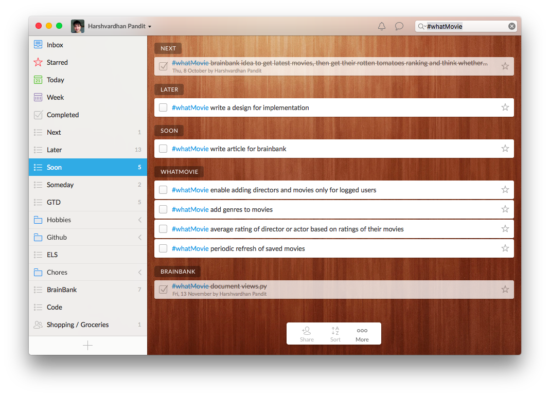 wunderlist tags